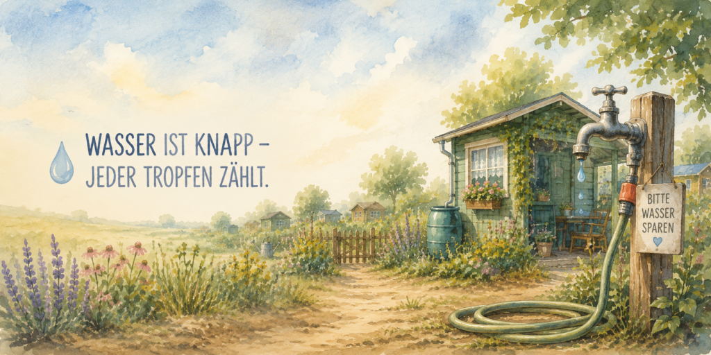 Wasserentnahmeverbot. Foto: A.S. KI-generiert